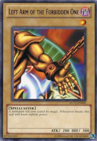 Left Arm of the Forbidden One (Purple) [DL11-EN005] Rare | Devastation Store