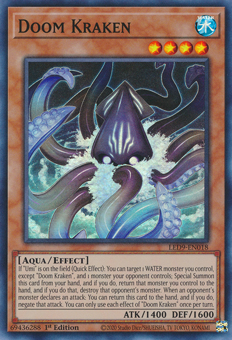 Doom Kraken [LED9-EN018] Super Rare | Devastation Store