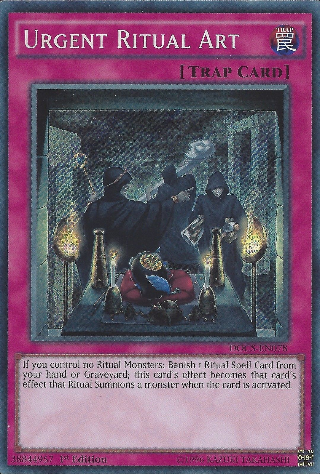 Urgent Ritual Art [DOCS-EN078] Secret Rare | Devastation Store