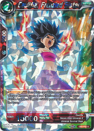 Caulifla, Frenzied Sister (DB1-010) [Dragon Brawl] | Devastation Store