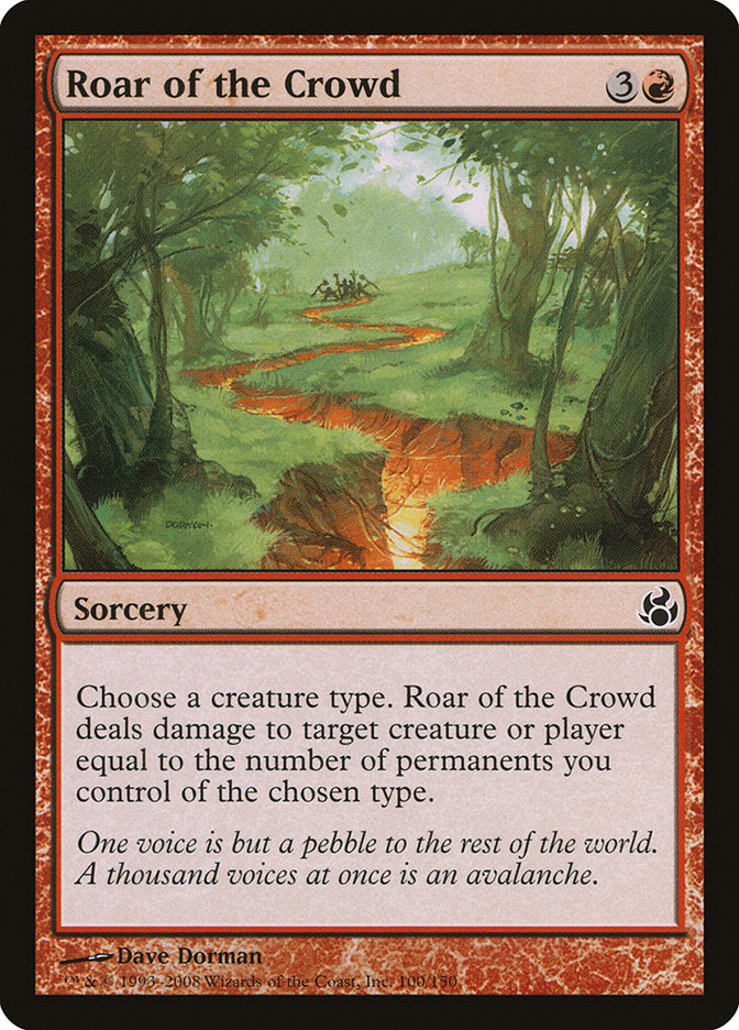 Roar of the Crowd [Morningtide] | Devastation Store