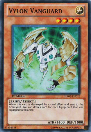 Vylon Vanguard [HA05-EN016] Super Rare | Devastation Store