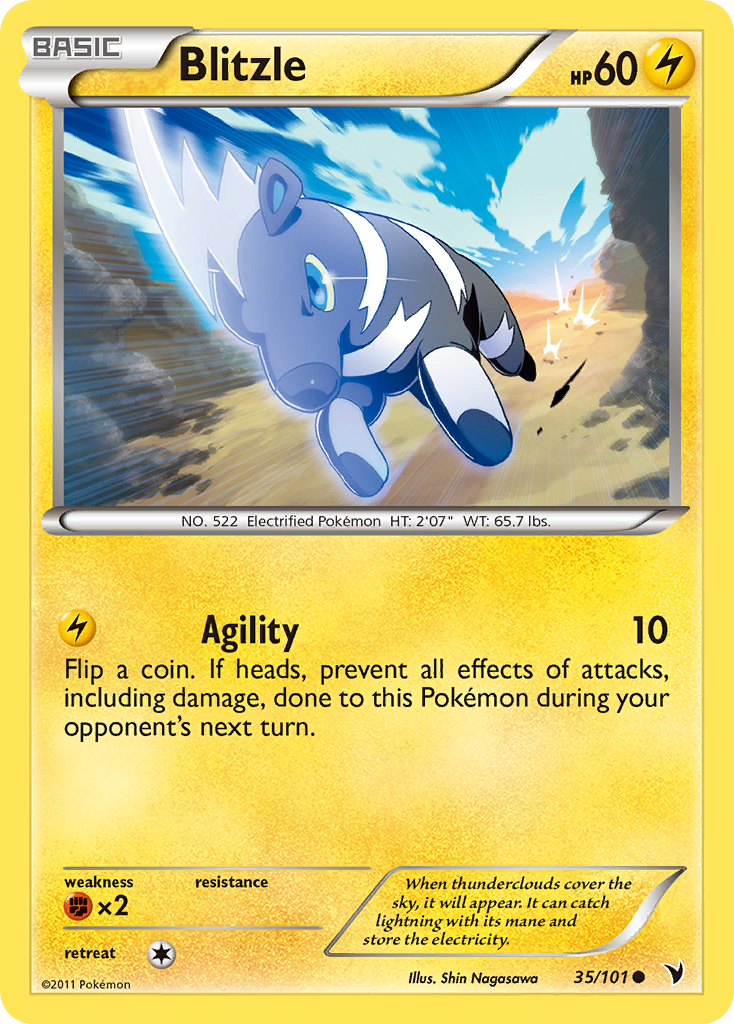 Blitzle (35/101) [Black & White: Noble Victories] | Devastation Store