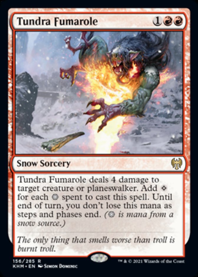 Tundra Fumarole [Kaldheim] | Devastation Store