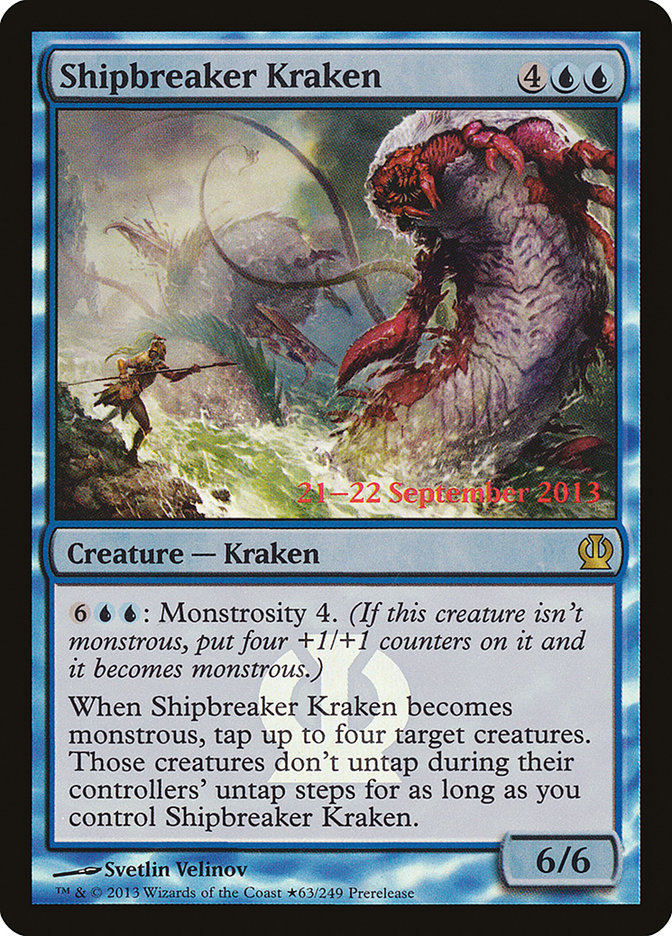 Shipbreaker Kraken  [Theros Prerelease Promos] | Devastation Store