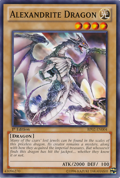 Alexandrite Dragon [BP02-EN004] Mosaic Rare | Devastation Store