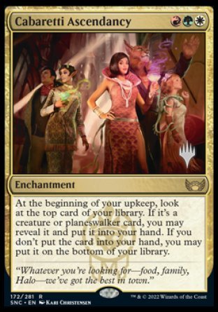Cabaretti Ascendancy (Promo Pack) [Streets of New Capenna Promos] | Devastation Store