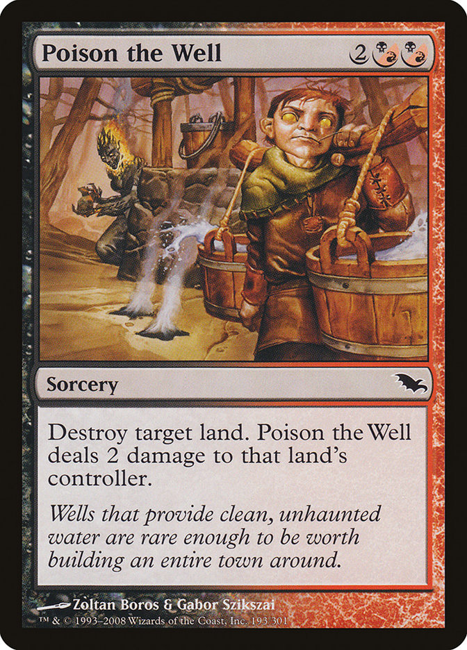 Poison the Well [Shadowmoor] | Devastation Store