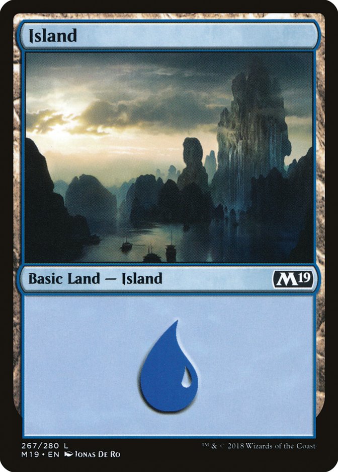 Island (267) [Core Set 2019] - Devastation Store | Devastation Store
