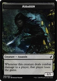Assassin // Morph Double-sided Token [Commander 2019 Tokens] | Devastation Store