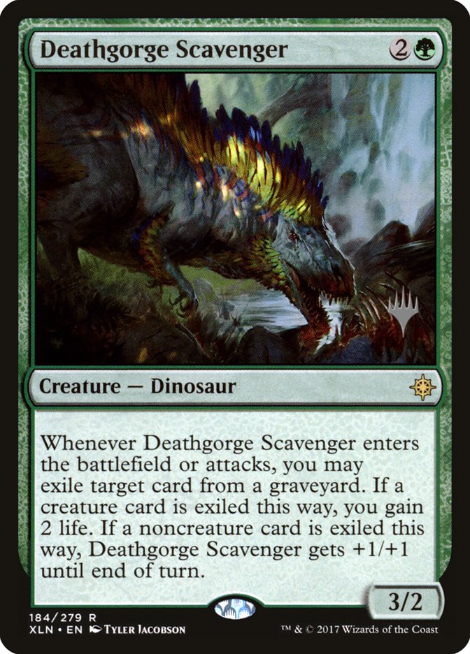 Deathgorge Scavenger (Promo Pack) [Ixalan Promos] | Devastation Store