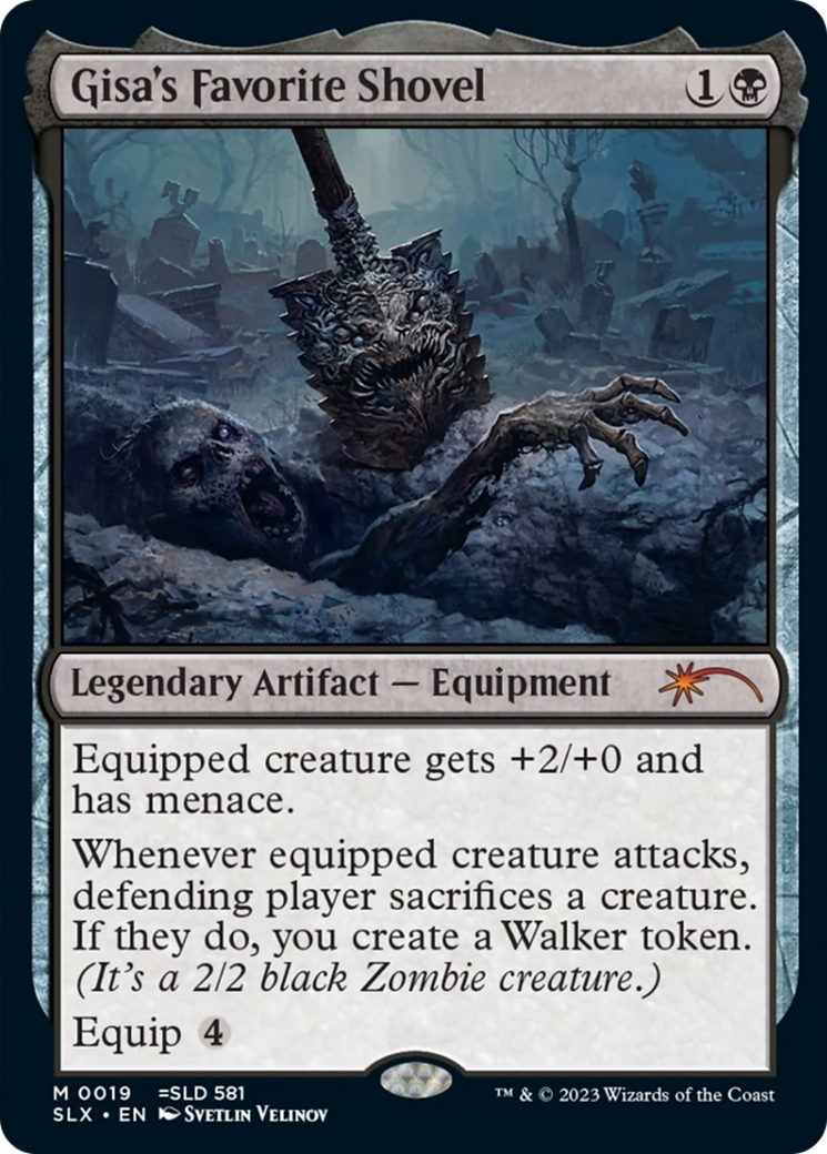 Gisa's Favorite Shovel [Secret Lair: Universes Within] | Devastation Store