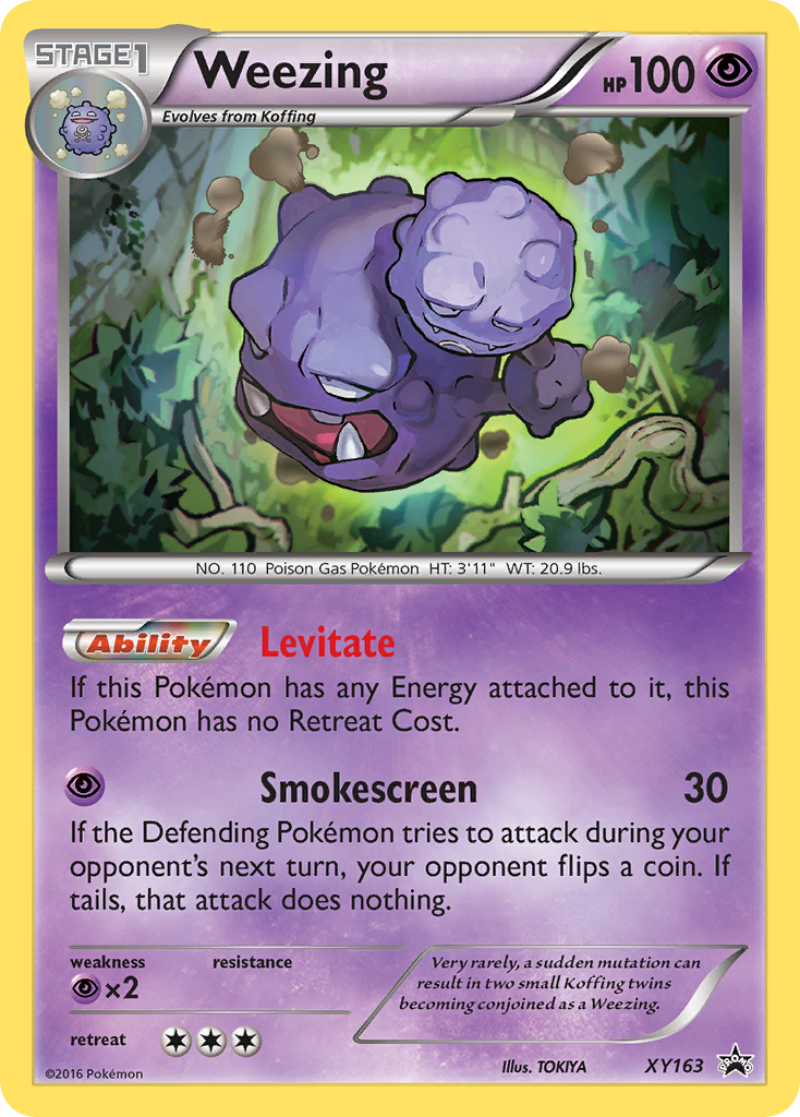 Weezing (XY163) [XY: Black Star Promos] | Devastation Store