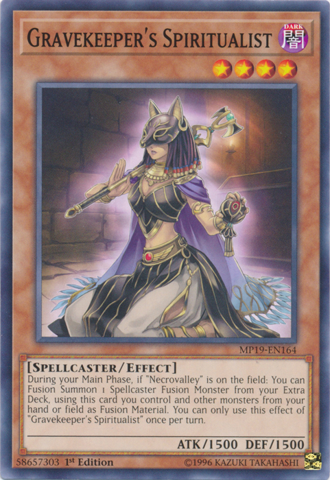 Gravekeeper's Spiritualist [MP19-EN164] Common | Devastation Store