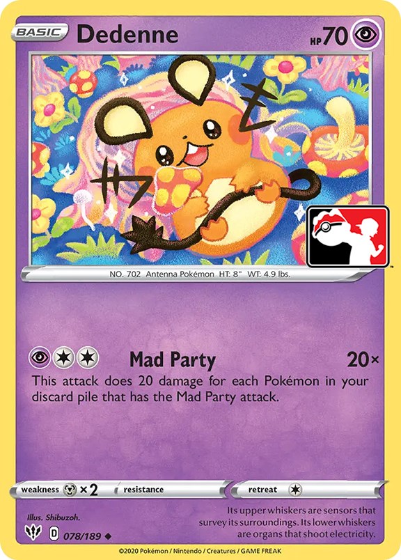 Dedenne (078/189) [Prize Pack Series One] | Devastation Store