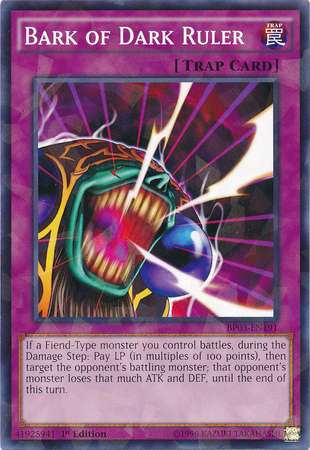 Bark of Dark Ruler [BP03-EN191] Shatterfoil Rare | Devastation Store