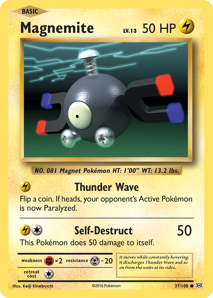 Magnemite (37/108) [XY: Evolutions] | Devastation Store
