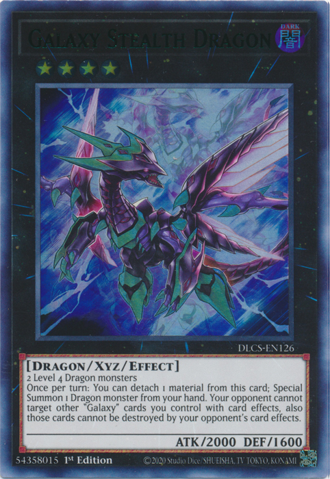 Galaxy Stealth Dragon (Green) [DLCS-EN126] Ultra Rare | Devastation Store