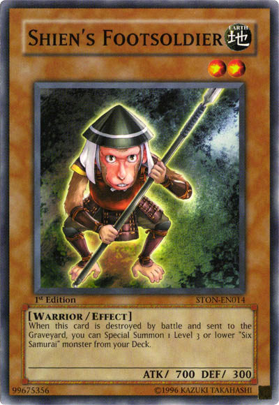 Shien's Footsoldier [STON-EN014] Common | Devastation Store