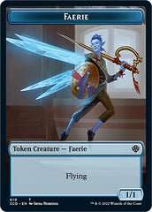 Cat Bird // Faerie Double-Sided Token [Starter Commander Decks] | Devastation Store