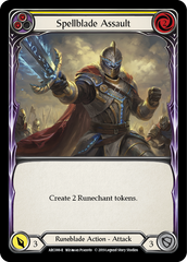 Spellblade Assault (Yellow) [ARC086-R] 1st Edition Rainbow Foil - Devastation Store | Devastation Store