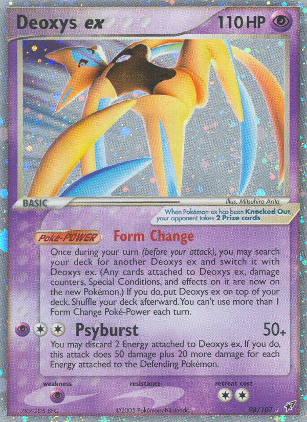 Deoxys ex (98/107) [EX: Deoxys] | Devastation Store