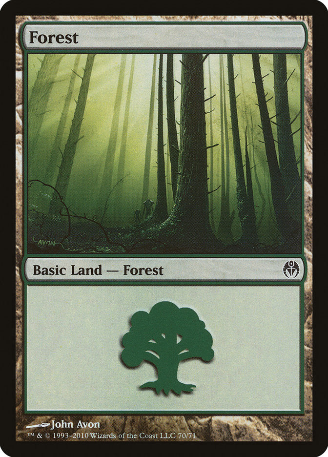 Forest (70) [Duel Decks: Phyrexia vs. the Coalition] | Devastation Store