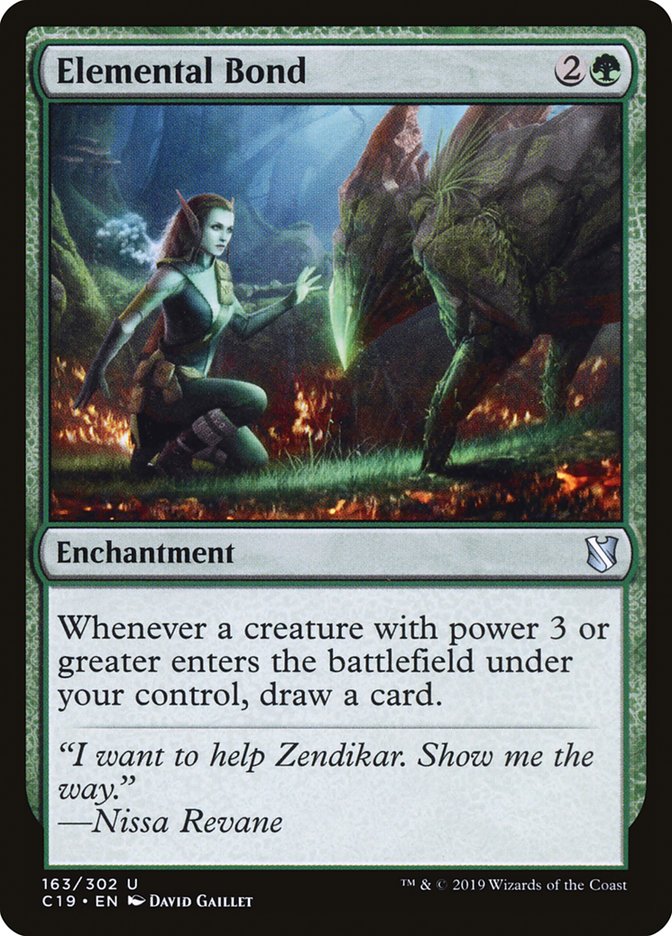 Elemental Bond [Commander 2019] | Devastation Store