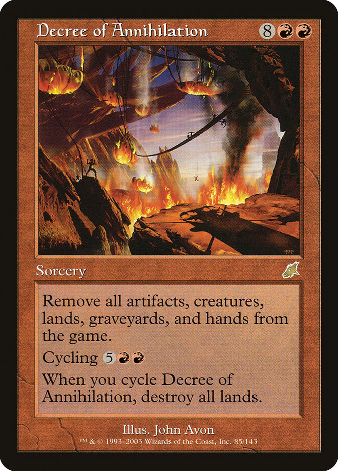 Decree of Annihilation [Scourge] - Devastation Store | Devastation Store