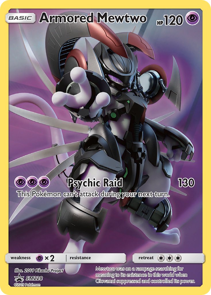 Armored Mewtwo (SM228) [Sun & Moon: Black Star Promos] | Devastation Store