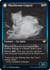 Mischievous Catgeist // Catlike Curiosity [Innistrad: Double Feature] | Devastation Store