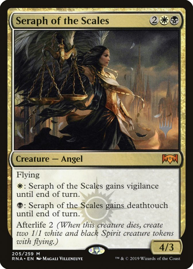 Seraph of the Scales (Promo Pack) [Ravnica Allegiance Promos] | Devastation Store