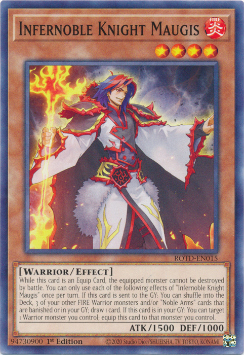 Infernoble Knight Maugis [ROTD-EN015] Common | Devastation Store
