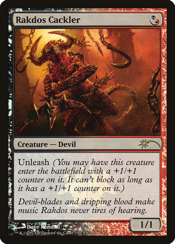 Rakdos Cackler [Friday Night Magic 2013] - Devastation Store | Devastation Store