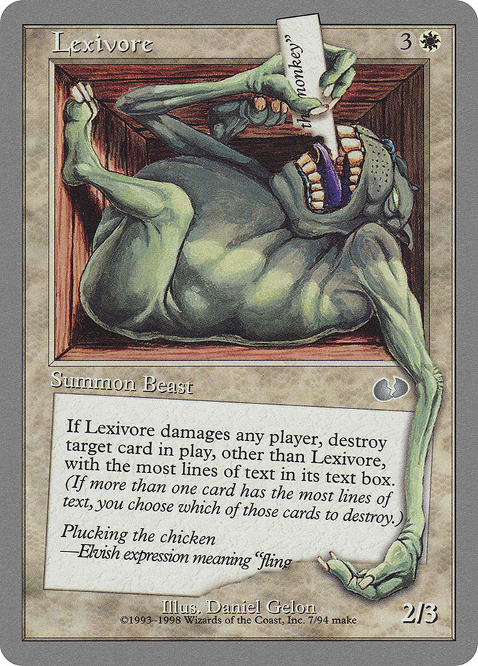 Lexivore [Unglued] | Devastation Store