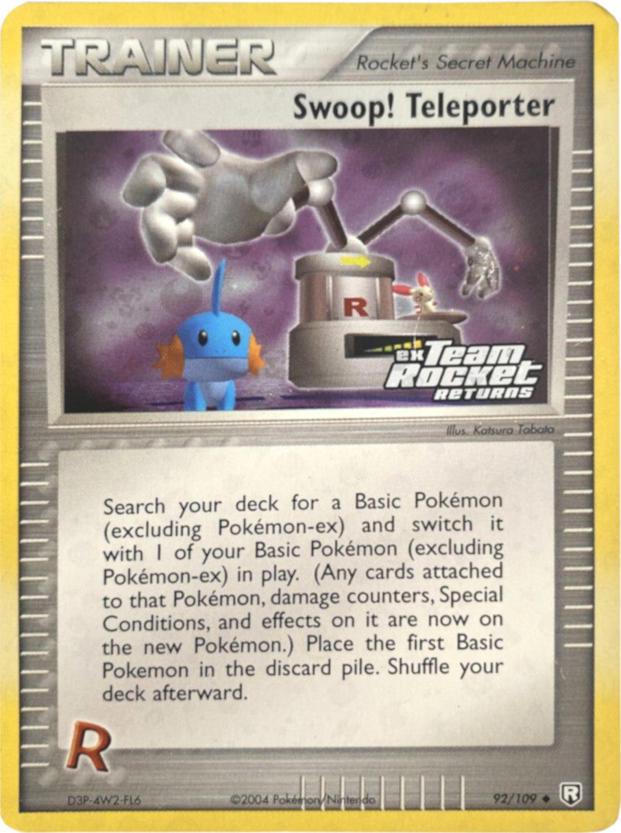 Swoop! Teleporter (92/109) (Stamped) [EX: Team Rocket Returns] | Devastation Store