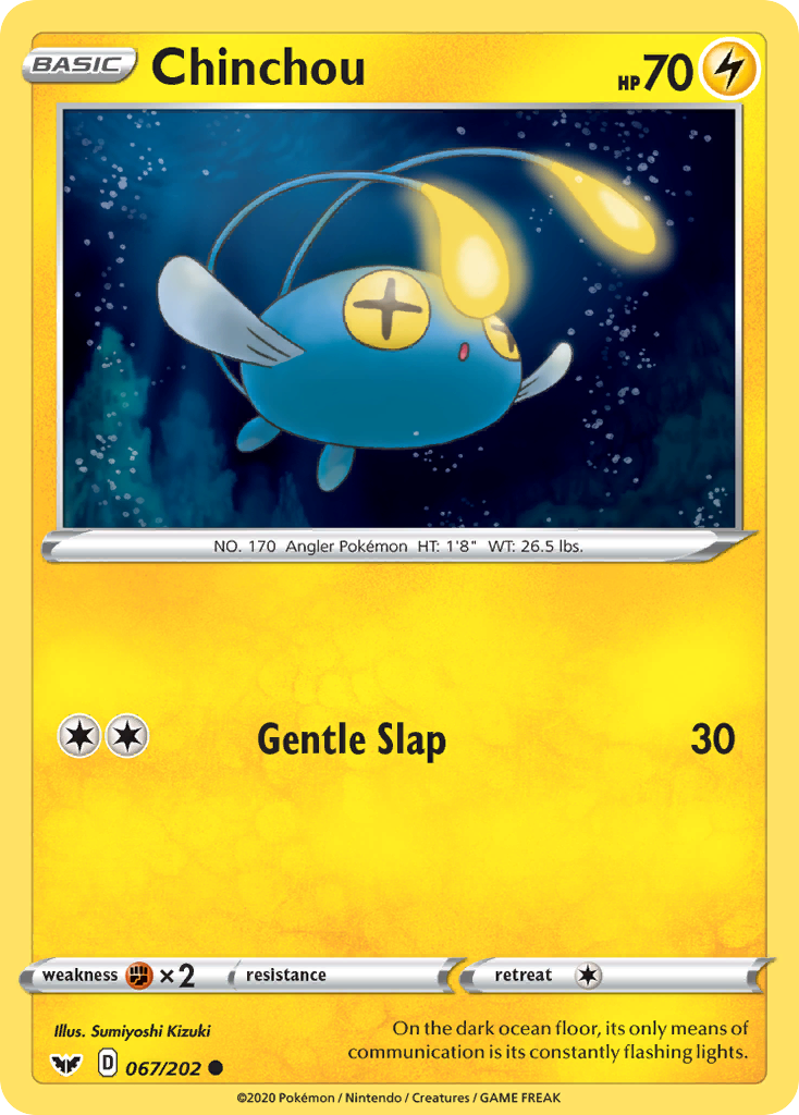 Chinchou (067/202) [Sword & Shield: Base Set] | Devastation Store