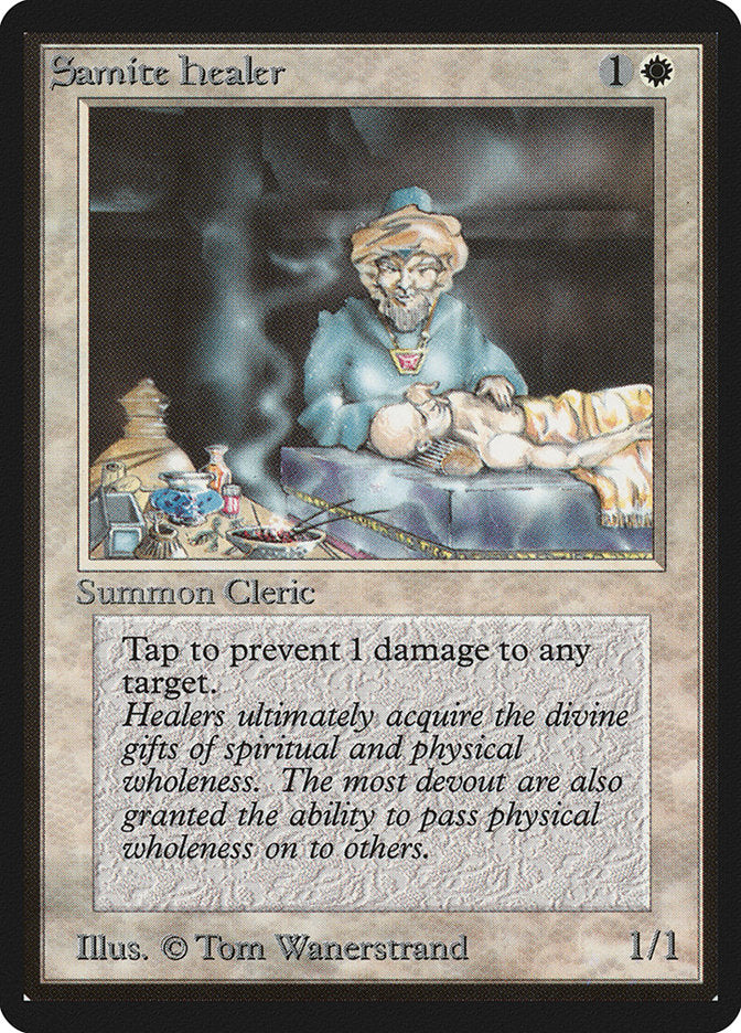 Samite Healer [Limited Edition Beta] - Devastation Store | Devastation Store