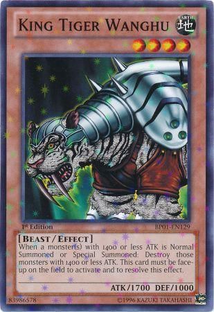 King Tiger Wanghu [BP01-EN129] Starfoil Rare | Devastation Store