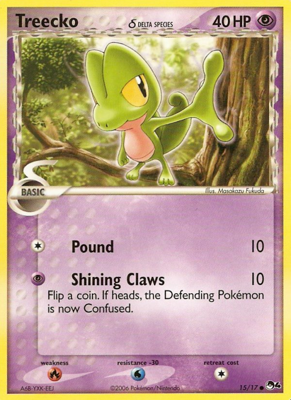 Treecko (15/17) (Delta Species) [POP Series 4] | Devastation Store