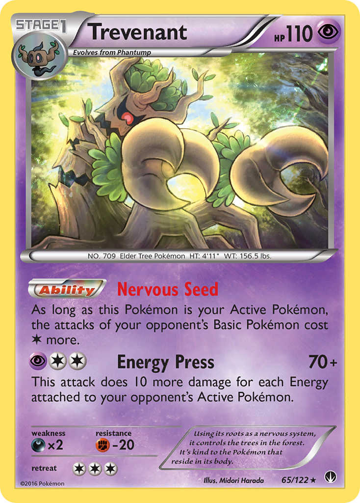 Trevenant (65/122) [XY: BREAKpoint] | Devastation Store