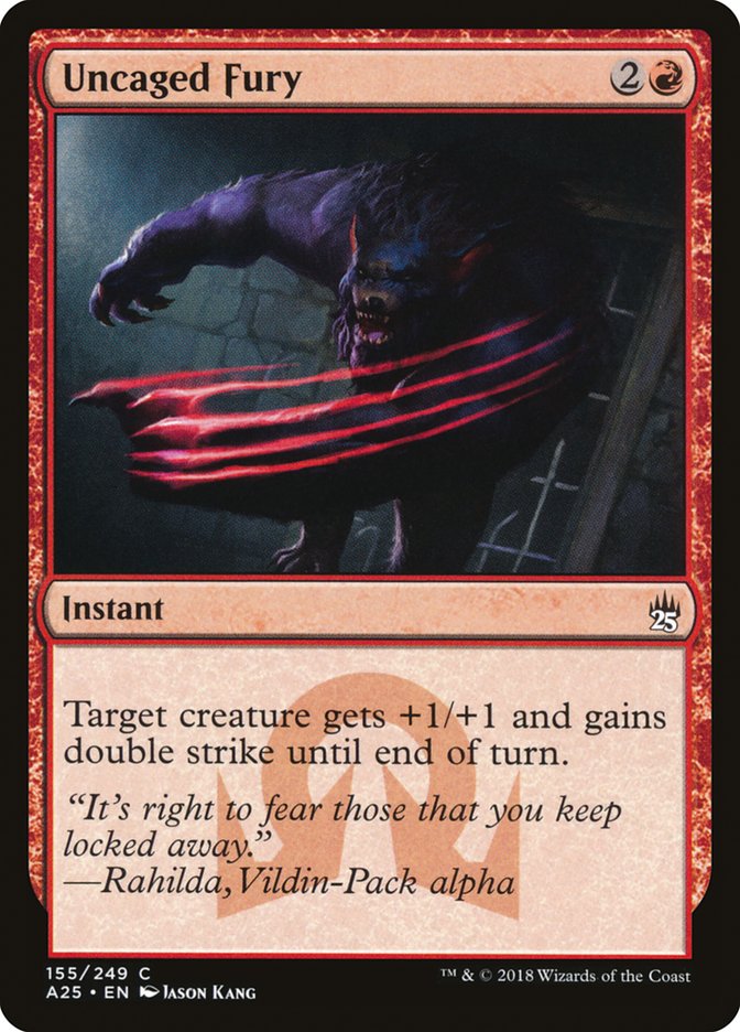 Uncaged Fury [Masters 25] - Devastation Store | Devastation Store