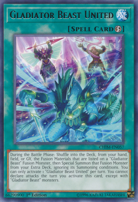Gladiator Beast United [CHIM-EN057] Rare | Devastation Store