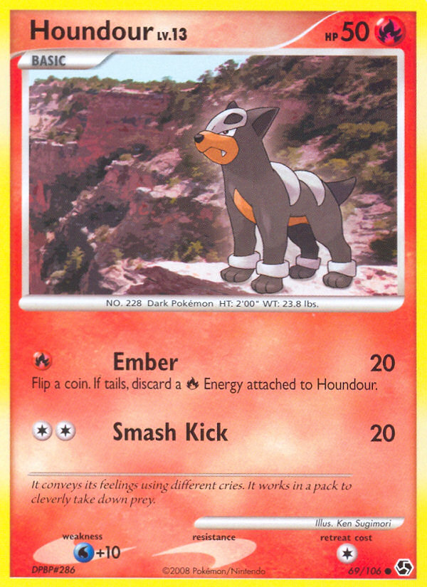 Houndour (69/106) [Diamond & Pearl: Great Encounters] | Devastation Store