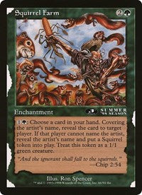 Squirrel Farm (Oversized) [Oversize Cards] | Devastation Store