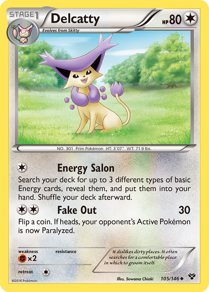 Delcatty (105/146) [XY: Base Set] | Devastation Store