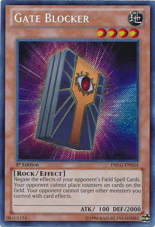 Gate Blocker [DRLG-EN034] Secret Rare | Devastation Store