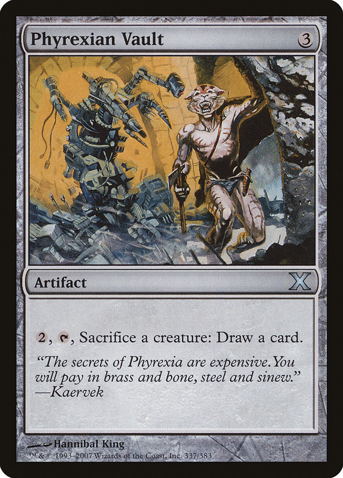 Phyrexian Vault [Tenth Edition] | Devastation Store