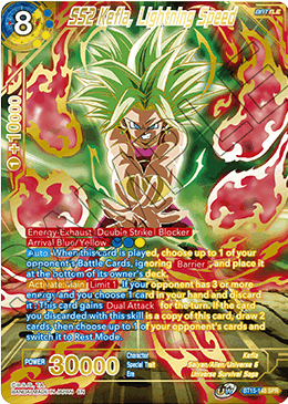 SS2 Kefla, Lightning Speed (SPR) (BT15-148) [Saiyan Showdown] | Devastation Store