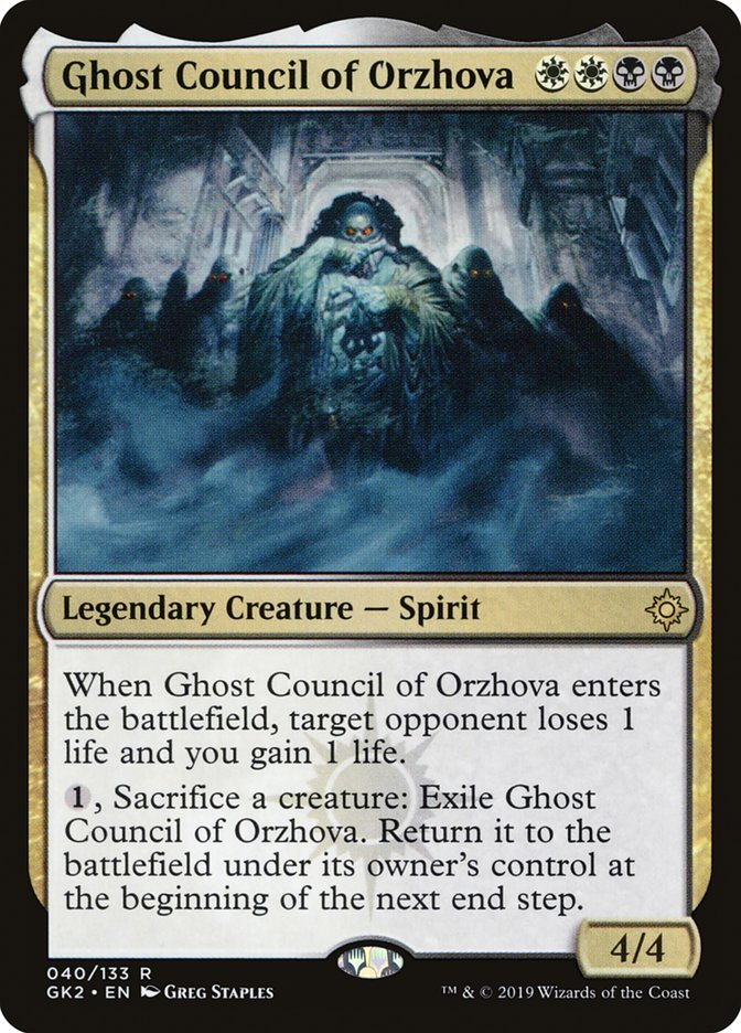 Ghost Council of Orzhova [Ravnica Allegiance Guild Kit] | Devastation Store